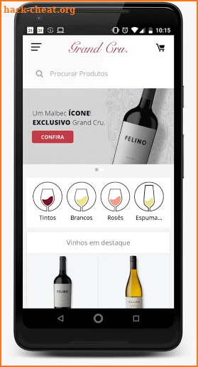 Grand Cru: Importadora de vinhos exclusivos screenshot
