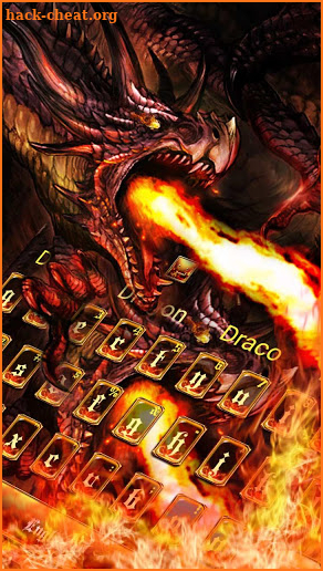 Grand Dragon Flame Keyboard screenshot