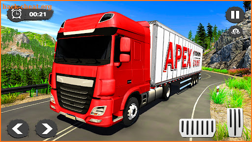 Grand Euro Truck Simulator 3D screenshot