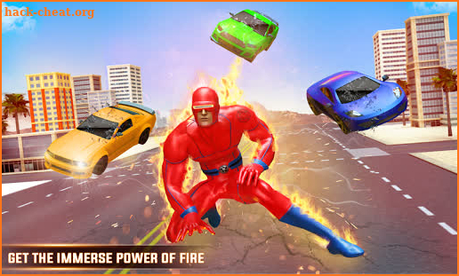 Grand Fire Robot Hero Fighting: Flying Robot Games screenshot