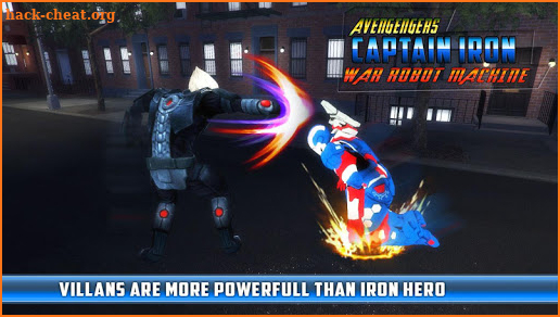 Grand Flying Captain Flying Iron Robot Game screenshot