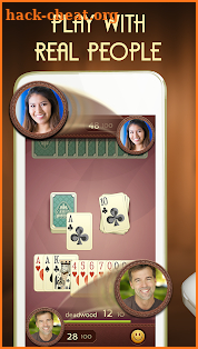 Grand Gin Rummy - Free Card Game With Real People screenshot