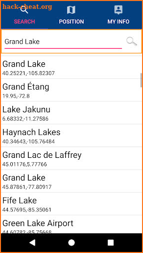 Grand Lake o the Cherokees GPS Map Navigator screenshot