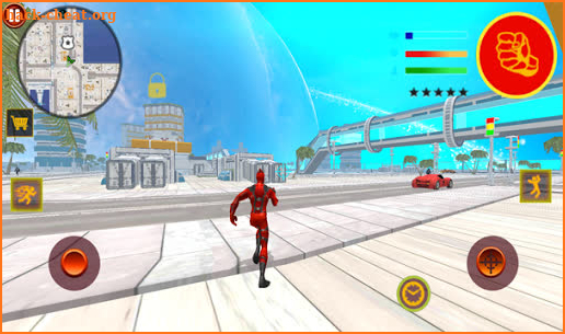 Grand Light Speed Robot : Superhero Fight screenshot