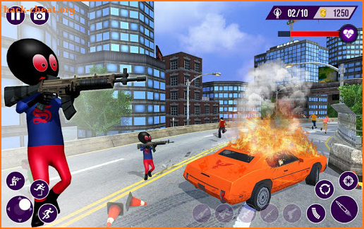 Grand Mafia Gangster Crime City:Stickman Shooting screenshot