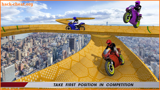 Grand Mega Ramp Bike Racing Impossible Tracks screenshot