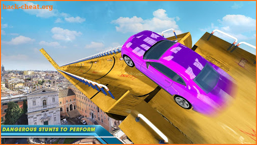 Grand Mega Ramp Car Racing Stunts Simulator screenshot