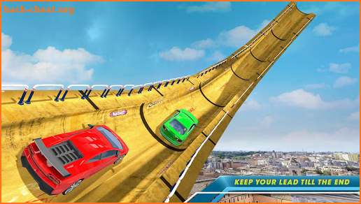 Grand Mega Ramp Car Racing Stunts Simulator screenshot