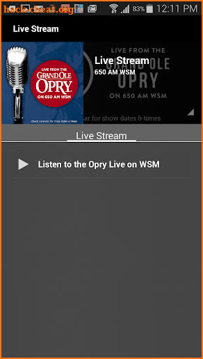 Grand Ole Opry screenshot