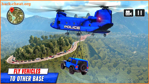 Grand Police Prado Car Transport Truck Games screenshot