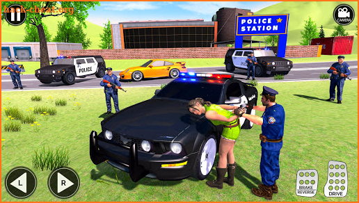Grand Police SUV Mountain Car Gangster Chase screenshot