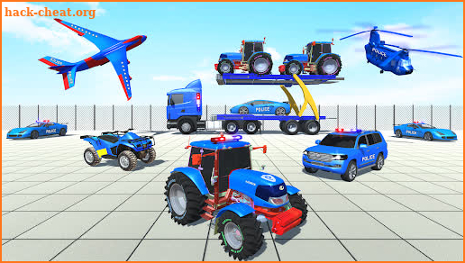Grand Police Transport Tractor screenshot