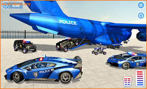 Grand Police Transport Truck screenshot