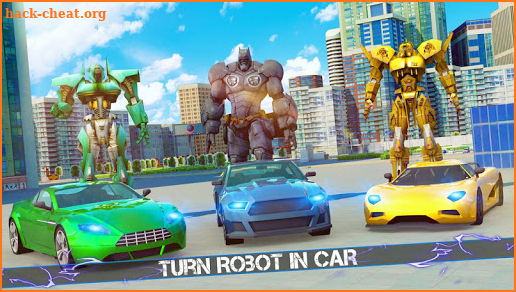 Grand Robot Car Crime Battle Simulator screenshot