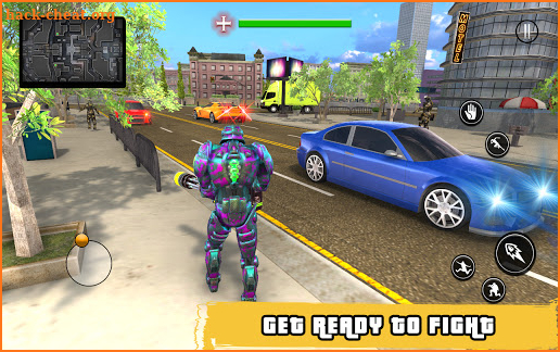 Grand Robot Gangster Miami City Auto Theft screenshot