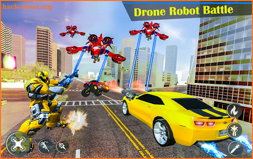 Grand Robot Hero Transform: Drone Car Robot Games screenshot