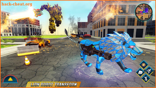Grand Robot Lion Transform Simulator screenshot