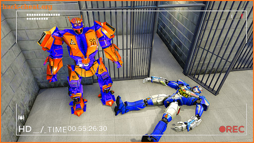 Grand Robot Prison Escape Jail Break Robot Games screenshot