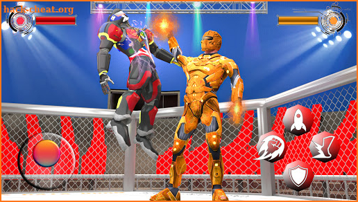 Grand Robot Ring Fighting: Robot Ring wrestling screenshot