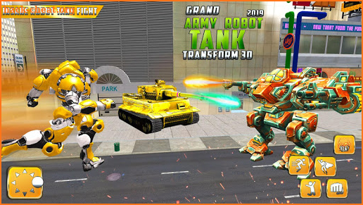 Grand Robot Tank Transform War 2019 screenshot