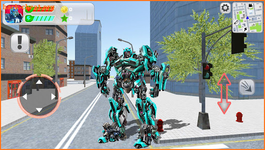 Grand Robot Transform City Battle screenshot
