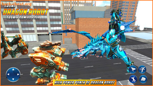 Grand Robot Transform Dragon Warrior screenshot