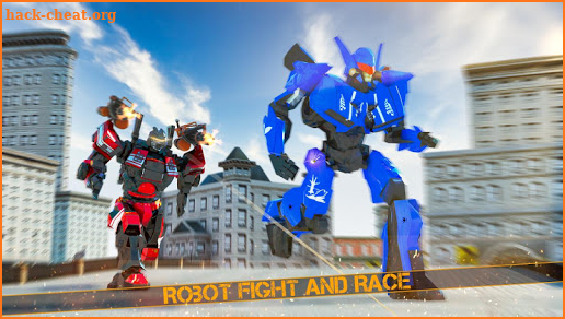 Grand Robot Transform Racing screenshot