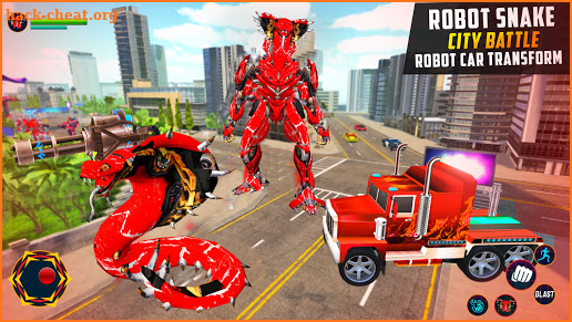 Grand Snake Robot Transform : Robot Car Transform screenshot