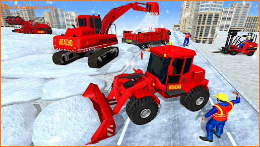 Grand Snow Excavator Simulator screenshot