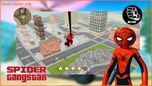 grand Spider Stickman Rope Hero Gangstar auto-thef screenshot