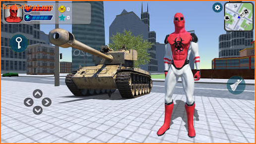 Grand Super Hero Spider Flying City Rescue Mission screenshot
