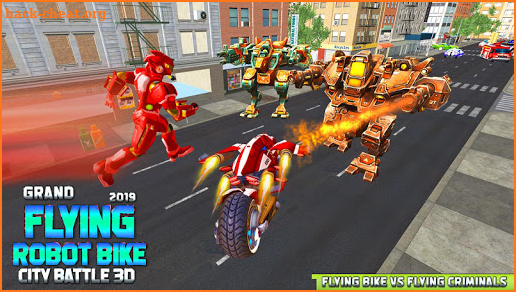 Grand Super Robot Flying Fight 3D screenshot
