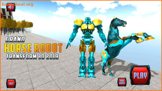 Grand Super Robot Horse City Battle screenshot
