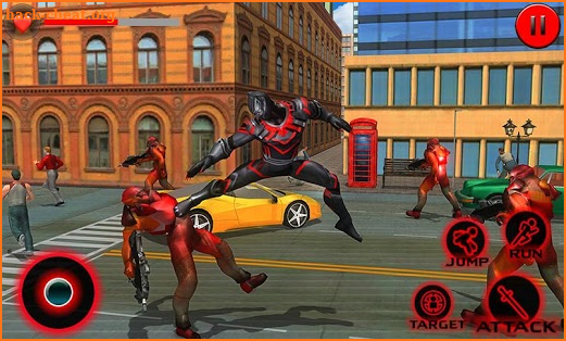 Grand Superhero Flying Panther City Rescue Mission screenshot