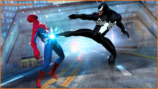 Grand Superhero Venom VS Spider Iron Hero Hunters screenshot
