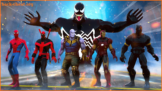 Grand Superhero Venomz VS Spider Iron Hero Hunters screenshot