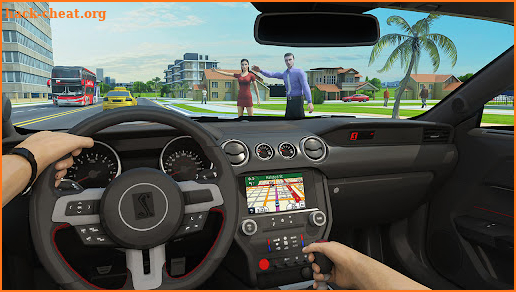 Grand Taxi Game 2021 - City Cab Taxi Driving Games screenshot