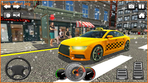 Grand Taxi Simulator 2020-Modern Taxi Driving Game screenshot