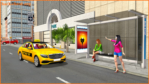 Grand Taxi Simulator 3d Games screenshot