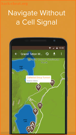 Grand Teton NP by Chimani screenshot