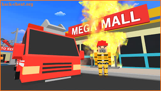 Grand Toon City Robot Fire Fighter Rescue Mission screenshot
