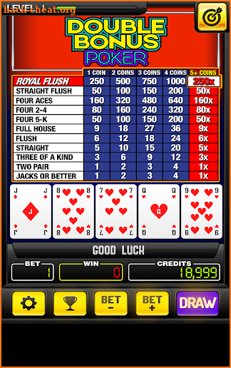 Grandeur Casino - Video Poker screenshot