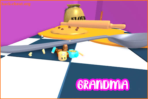 Grandma House Escape MOD Cookie C rblx's obby game screenshot
