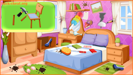 Grandmother’s Little Helper: Messy Home Cleaning screenshot
