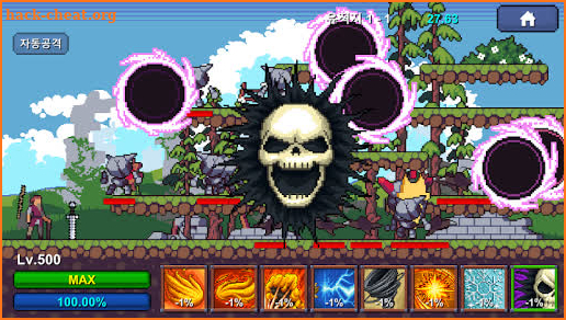 Grandpa RPG - Grow Pixel Wizard screenshot