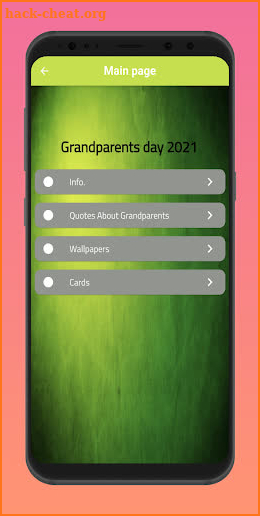 Grandparents day screenshot