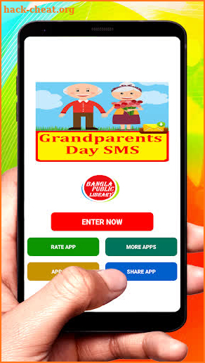Grandparents Day SMS Text Message screenshot