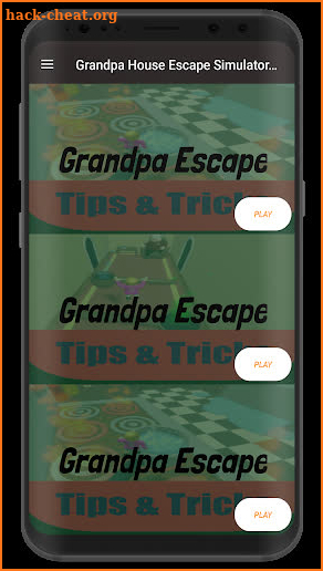 Grandpa's House Escape Simulator Obby Guide screenshot