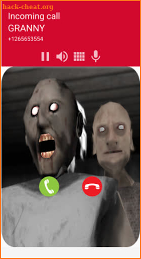Granny Call me : Fake Call screenshot