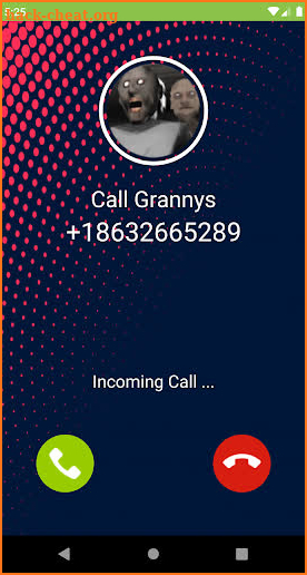 Granny Call me : Fake Incoming screenshot